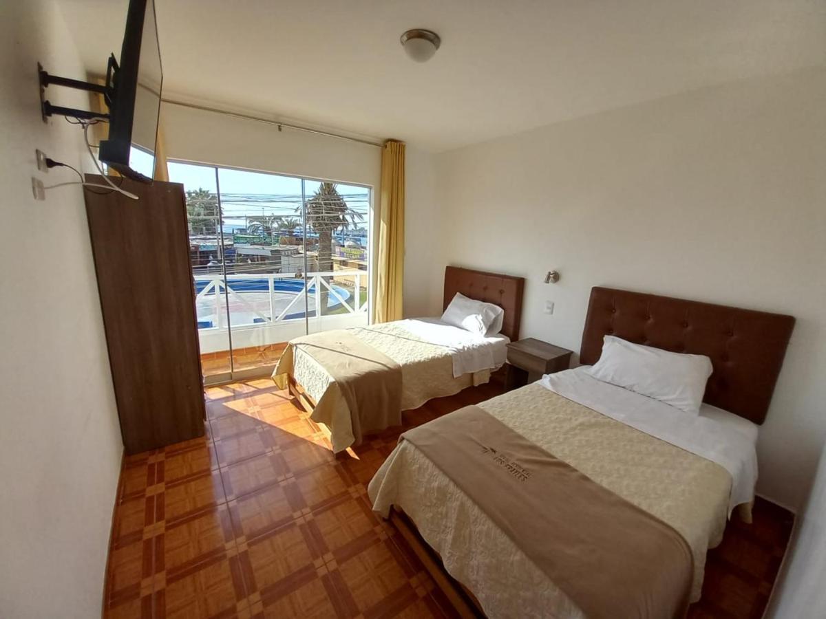 Hostal Los Frayles Paracas Exterior foto