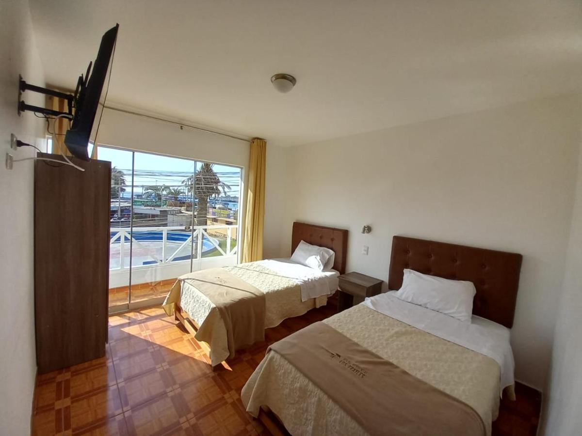 Hostal Los Frayles Paracas Exterior foto
